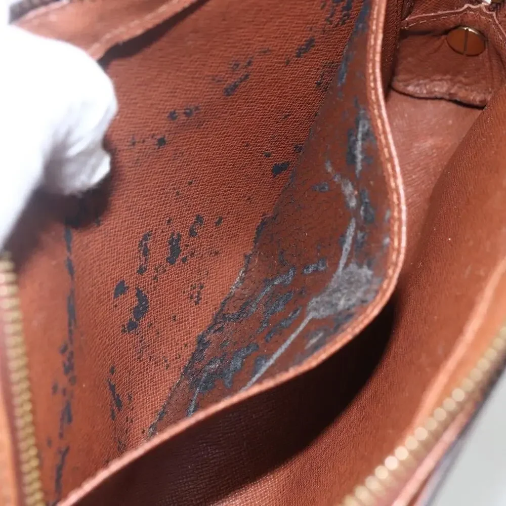 Louis Vuitton Monogram Orsay Clutch Bag Brown